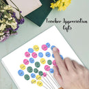 SHLINCO Thank You Teacher Appreciation Gifts From Kids -End Of The Year Gifts - Fingerprint Art Keepsake - Daycare Teacher Appreciation by TinyTreasures Baby Boutique