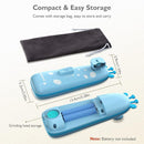 Baby Nail Trimmer Electric Baby Nail File Safe Baby Nail Clippers with Light 10 Grinding Heads Queit Baby Nail Polish Grooming Kit for Newborn Infant Toddler Toes Fingernails Care - Blue by TinyTreasures Baby Boutique