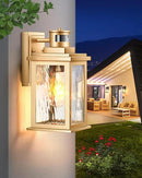 VIANIS Motion Sensor Porch Lights, Outdoor Light Fixtures Wall Mount Dusk to Dawn, Gold Waterproof Exterior Lights for House, Outdoor Wall Lights for House, Doorway, Patio, Anti-Rust by GreenHaven Gardens