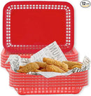 TableCraft Products C1079R Cash and Carry Large Grande Basket, Red (Pack of 12) by GreenHaven Gardens
