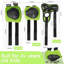 Kids Bike Helmet Set Adjustable Helmet for Ages 3-15 Kids Toddler Boys Girls Youth, Multi-Sport Bicycle Skateboarding Football Rollerskating Scooter Rollerblade Balance Bike Helmets by TinyTreasures Baby Boutique