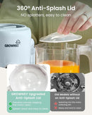 GROWNSY Baby Food Maker with Steam Basket, One Step Baby Food Processor Steamer Puree Blender Grinder Mills Machine, Auto Cooking Grinding and Sterili-zing for Healthy Homemade Baby Food, Blue by TinyTreasures Baby Boutique