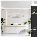 18 Light Nickel Living Room Chandelier High Ceiling Foyer Candle Chandelier Large Modern 59in Metal Chandeliers Hanging Light for Master Bedroom Dining Room Light Fixture Over Table by CozyNest Decor