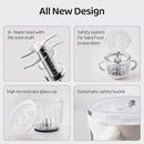 Baby Food Maker - Food Puree Processor, Fruits, Vegetables, Meats and Potatoes Mini Food Blender, Suitable for Avocados, Grapes and Strawberries Space Silver, 10 oz Gift Package by TinyTreasures Baby Boutique