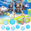 Kids Digital Camera Waterproof,CHAKEYAKE 1080P Video Kids Underwater Selfie Camera,Children Sports Camera for Birthday Gifts Toys for Boys Age 3-12 by TinyTreasures Baby Boutique