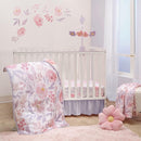 Bedtime Originals Lavender Floral 3-Piece Baby Crib Bedding Set - Pink/Purple by TinyTreasures Baby Boutique