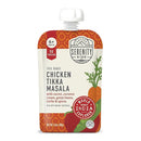 Serenity Kids 6+ Months World Explorers Toddler Pouches - BPA-Free Baby Food Puree with Ethically Sourced Meat & Organic Veggies - Chicken Tikka Masala - 3.5 Oz 6 Pack by TinyTreasures Baby Boutique