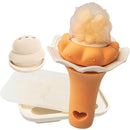 Moonkie Baby Fruit Feeder with Freezer Tray, BPA Free Silicone Food Feeder for Infant Self Feeding, Breastmilk Popsicle Molds, Mesh Feeder with Two Pouches, Baby Shower Gifts 4 Months+, 1 Pack by TinyTreasures Baby Boutique