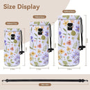 AUPET Water Bottle Sling Bag Carrier Crossbody Sleeve,Insulated Neoprene Bottle Case Holder Pouch Cover 500ML/17oz with Shoulder Strap for Walking Women Men by TinyTreasures Baby Boutique