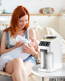 Instant Formula Maker, Fast and Customizable Formula Dispenser Machine with Accurate Temperature Control for Baby, Automatic Powder Blending for All Brands of Bottles and Formula, White by TinyTreasures Baby Boutique