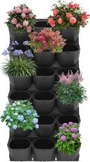 Self Watering Wall Planter | 36 Pots Vertical Garden Planter for Indoor Plants | wall-Mounted Stackable Wall planter | Hanging Plant Flower Pot Holder | 10.56 Fl Oz Each Individual Pot | Black by CozyNest Decor
