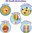 Skillmatics Scissor Skills Activity Book - Snip Snip, 25 Fun Cutting & Creative Activities for Preschoolers, 2 Child-Safe Scissors, Fine Motor Skills Craft Kit, Gifts for Kids Ages 3, 4, 5, 6, 7 by TinyTreasures Baby Boutique