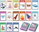 Creanoso US Schools and Learning Flash Cards Series (2-Deck) by TinyTreasures Baby Boutique