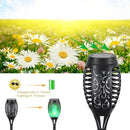 8-Pack Green Solar Flickering Flame Torches – Waterproof Solar Garden Lights, Outdoor Solar Lights for Yards, and Flame Torches for Patio and Pathway Decorations by GreenHaven Gardens