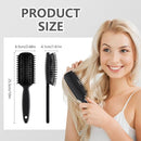 Curl Defining Brush, Curly Hair Brush, Slick Back Hair Brush, For Combing and Shaping Curls in All Hairstyles to Reduce Pulling (Black) by TinyTreasures Baby Boutique