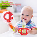 HUAKENER Silicone Baby Bottle Handles (4 Pack) - Easy Grip Holder for Dr. Brown Narrow Bottles - BPA Free by TinyTreasures Baby Boutique