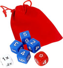 Matrix Dice Game – Pop-and-Play Bubble Pad Educational Math Dice Game – Fun Math Games for Kids 8–12, Teens, Adults, and Seniors – Ideal for Classrooms and Family Board Game Night for 2-4 Players by TinyTreasures Baby Boutique