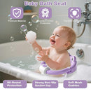 Baby Bath Seat for Babies 6 Months & up Non-Slip Toddler Bath Seats for Sitting Up Infant Bathtub Chair with Suction Cups and Soft Cushion for Baby Shower Tub Seat by TinyTreasures Baby Boutique