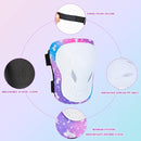 Kids Knee and Elbow Pads Set, 7 in 1 Skating Protective Gear for Skateboard, Roller Skating, Scooter, Cycling, 3-8 Years by TinyTreasures Baby Boutique