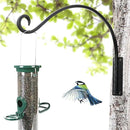 AJART Hanging Plant Hanger Outdoor: 16-Inch Bird Feeder Wall Hooks - Heavy-Duty Plant Bracket Hook for Hanging Flower Baskets by GreenHaven Gardens