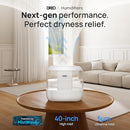 Dreo Humidifiers for Bedroom, 4L Top Fill for Large Room, 36H Runtime, 28 dB Quiet Supersized Cool Mist Air Humidifier for Baby Nursery, Plants, Indoor, Night Light, Easy to Clean & Fill by TinyTreasures Baby Boutique