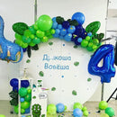 130pcs Lime Green Balloons Different Sizes 18" 12" 10" 5" Light Green Balloons for Birthday Dinosaur Baby Shower St. Patrick's Day Summer Jungle Forest Safari Party Decorations by CozyNest Decor