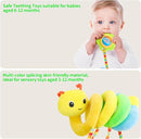 FPVERA Car Seat Toys for Babies 0-6 Months Upgraded Version Spiral Car Seat & Stroller Activity Toy, Soft Plush Hanging Toys with Rattles, Best Gift for Ages 0 and Up by TinyTreasures Baby Boutique