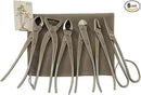 6-Piece Bonsai Tool Set,Knob Cutter,Trunk Splitter,Concave Cutter,Wire Cutter,Jin Pliers,Bonsai Scissors by GreenHaven Gardens