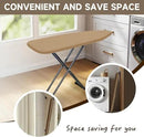 Ironing Board with Heat Resistant Cover, 43x13 Compact and Space Saver Iron Board,Height Adjustable,Easy to Fold,Stable Structure by CozyNest Decor