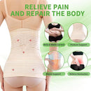 2 in 1 Postpartum Belly Band Wrap Beige, C-Section Support Belt Medium, Post Partum Support Recovery Waist/Pelvis Belt, Hysterectomy Belly Band Binder Girdle Stomach by TinyTreasures Baby Boutique