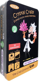 The Purple Cow- The Crazy Scientist Crystal Craze Experiment Stem Education Science Kit for Kids Boys & Girls Aged 10+ by TinyTreasures Baby Boutique