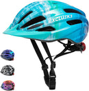 Exclusky Kids Bike Helmet with LED Light – Adjustable Multi-Sport Youth Helmet for Boys & Girls, Ages 5-12, Fits 50-57cm, Cycling Safety Gear by TinyTreasures Baby Boutique