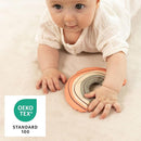 Premium Baby Play Mat 60”x 80” Beige – Cloud-Soft Coral Velvet Memory Foam Rug for Crawling & Play – Non-Slip, Water-Resistant, Care Tummy Time Mat – Non-Toxic Padded Playmat by TinyTreasures Baby Boutique