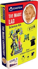 Einstein’s Magic Lab Science Kit for Kids. STEM for Boys & Girls Aged 8 and Above. 12 Exciting Experiments Inside. Detailed Picture Guide Included. by TinyTreasures Baby Boutique