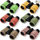6 Pack Kid Binoculars Shockproof Mini Compact Binoculars Toys for Girls Boys Small Folding Telescope for Bird Watching Educational Learning Camping Birthday Gifts by TinyTreasures Baby Boutique