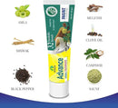 Jagat Devsutra Advanced Toothpaste & Red Toothpaste | Doctor Recommended Ayurvedic, Organic & Herbal | 100% Natural Teeth Whitening, No Fluoride & Artificial Colors, Gum Cure, Vegan - Pack of 4 by CozyNest Decor