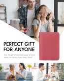 ALLIVE Passport Holder for Travel Women Men,Genuine Leather Passport Cover Wallet,Travel Must Haves Airport Essentials Travel Gifts Pink by TinyTreasures Baby Boutique