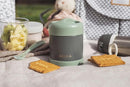 Beaba Stainless Steel Insulated Food Jar 10 oz, Kids Thermos, Lunch Containers, Leakproof, Wide Opening, Suitable for Hot and Cold Foods (Sage) by TinyTreasures Baby Boutique