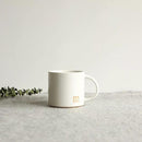 COLLECTIVE HOME - Monogram Ceramic Mugs, 15 oz Golden Initial Coffee Cups, Elegant Alphabet Tea Mugs, Elegant Personalized Mug with Gift Box, Luxurious Cups for Office and Home (m) by CozyNest Decor