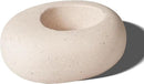 Stone - Mimicking Indoor/Outdoor Concrete Planter - Concrete Composite | Durable for Lawns & Commercial Decor (Beige, Small) by GreenHaven Gardens
