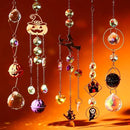 270 Pcs Halloween DIY Crystal Sun Catchers Indoor Window, Hanging Prism Suncatchers for Halloween Decorations, Outdoor Halloween DIY Suncatcher Kit, Glass Crystal Sun Catcher Crafts for Adult… by GreenHaven Gardens