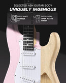 DONNER DST-80 Electric Guitar 39” Beginner Electric Guitar Kit with Amp, Classic SSS Pickup Complete with Gig Bag, Tuner, Capo, Strap, Picks, and Free Online Lessons by TinyTreasures Baby Boutique