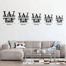 Custom Metal Signs | Last Name Sign | Split Letter Monogram Wall Decor | Custom Outdoor Signs | Personalized Wedding Gift | Housewarming Couples Gift | Outdoor Metal Sign | Metal Art by CozyNest Decor