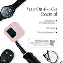 Mondano UV-C Toothbrush Sanitizer and Holder, Toothbrush Case - Manual/Electric Toothbrush Cover for Any Toothbrush Head - Rechargeable Toothbrush Travel Case, Tooth Brush Cover Cap for Home by CozyNest Decor