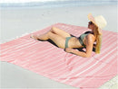 Oversized Turkish Beach Towel Blanket XXL Cotton Sandproof Towels Boho Woven Extra Large Big Sand Free Giant Throw Thick Blankets Huge Quilt XL Picnic Camping Necessities Cloud For Adult Gifts by TinyTreasures Baby Boutique