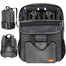 Mactso Stroller Travel Bag Compatible with GB Pockit Air Plus All Terrain and GB Pockit + All City, Lightweight Stroller Travel Backpack for Airplane (Grey, L) by TinyTreasures Baby Boutique