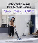 NARWAL S30 Pro Wet Dry Vacuum Cleaner with 20000Pa Suction, Cordless Vacuum Mop for Hard Floors, Tangle-Free Hair-Cutting, 180° Lie Flat, 194°F Self-Cleaning, Disposable Waste Bag, Edge Cleaning by CozyNest Decor