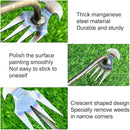 Weed Removal Tool, 2025 New Garden Weeding Tools Manganese Steel Hand Weeder Tool with Handle, 4 Teethes Dual Purpose Manual Weeders Tool Weed Pulling Tool for Garden (Wooden Handle) by GreenHaven Gardens
