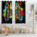 Jekeno Gaming Game Controller Blackout Curtains - Kids Boys Teens Teenagers Room Bedroom Colorful Gamer Gamepad Decor Home Living Room Darkening Grommet Window Drapes 2 Panel Set, 42"x54" by TinyTreasures Baby Boutique