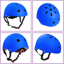 Adjustable Helmet for Ages 3-16 Kids Toddler Boys Girls Youth,Protective Gear with Elbow Knee Wrist Pads for Multi-Sports Skateboarding Bike Riding Scooter Inline skatings Longboard Roller Skate by TinyTreasures Baby Boutique